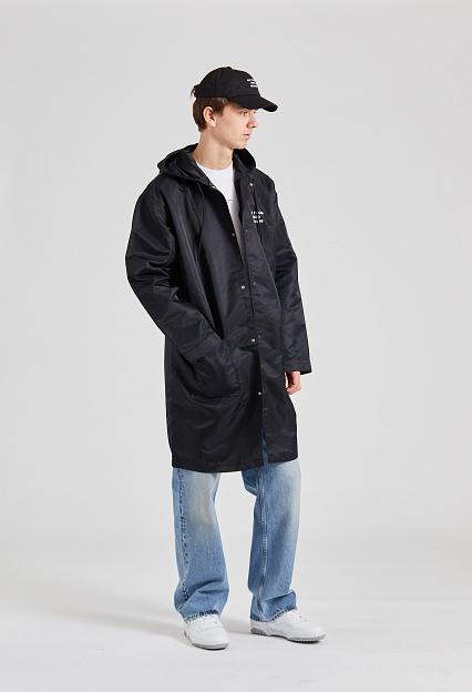 Drôle de Monsieur La Parka Slogan Black 